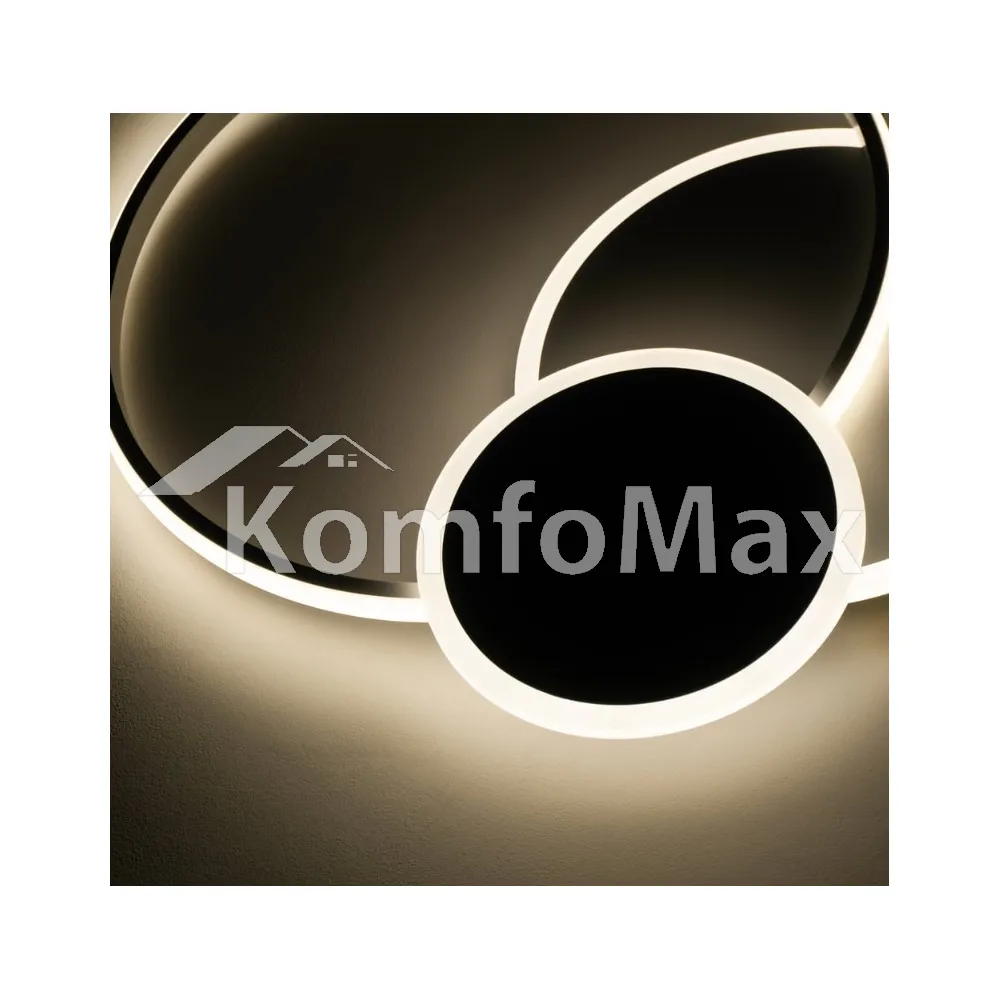 LED світильник VIOLUX smart TRIO круг 80W 3000-5000K IP20 220365  - фото 5