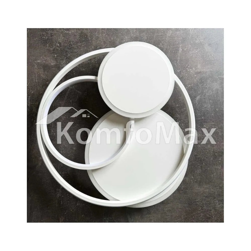 LED світильник VIOLUX smart SPINER круг 100W 3000-5000K IP20 220525 білий  - фото 5