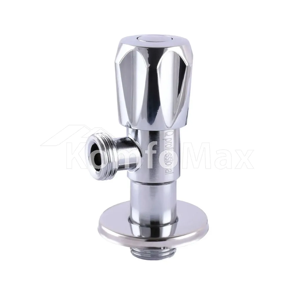 Кран вентильний кутовий Professional 1/2″X1/2″ NV-QP999 