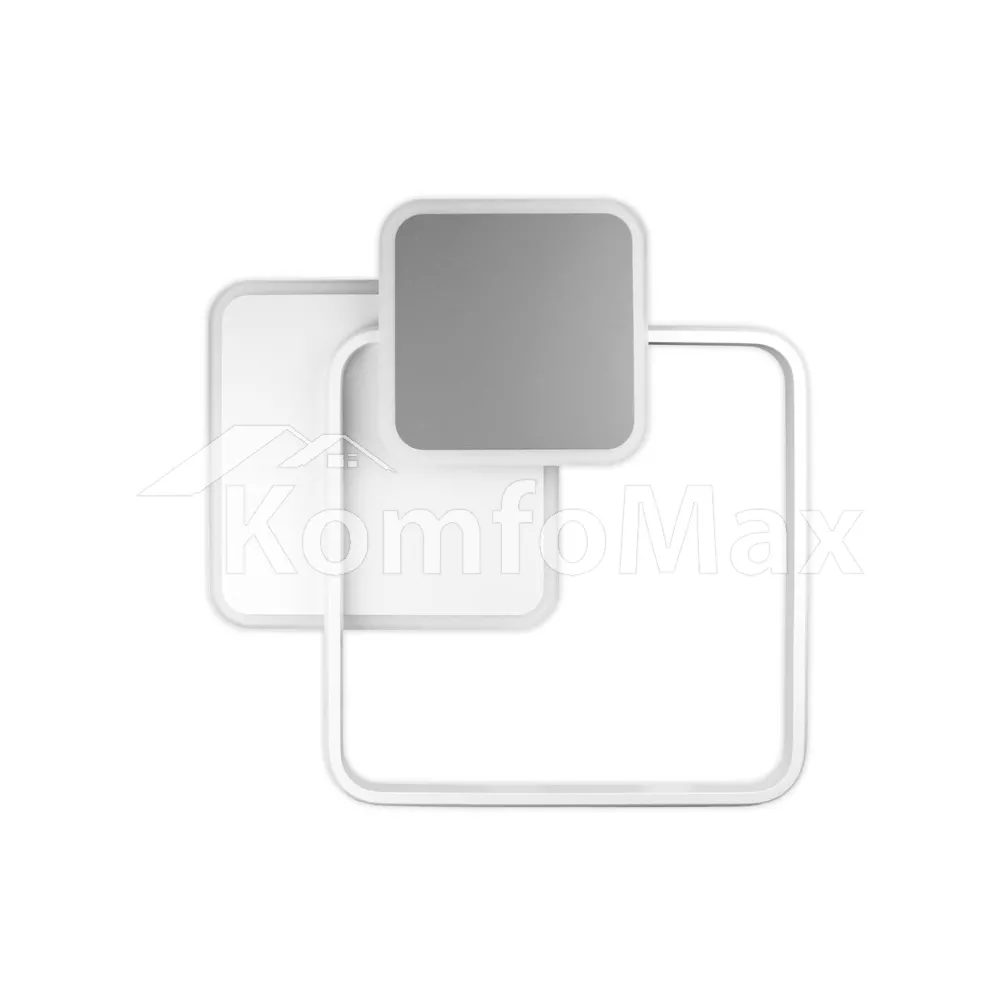 LED світильник VIOLUX smart TRIO квадрат 80W 3000-5000K IP20 220375  - фото 5