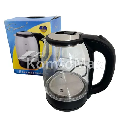 Електрочайник Батлер 1.8 л 1500Вт скляний корпус (GK-303-18A)
