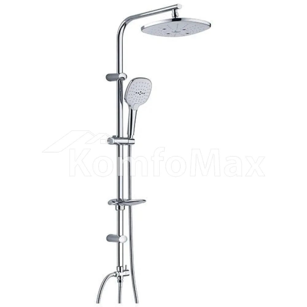 Душова система VENTA SS1002, без змішувача, хром 