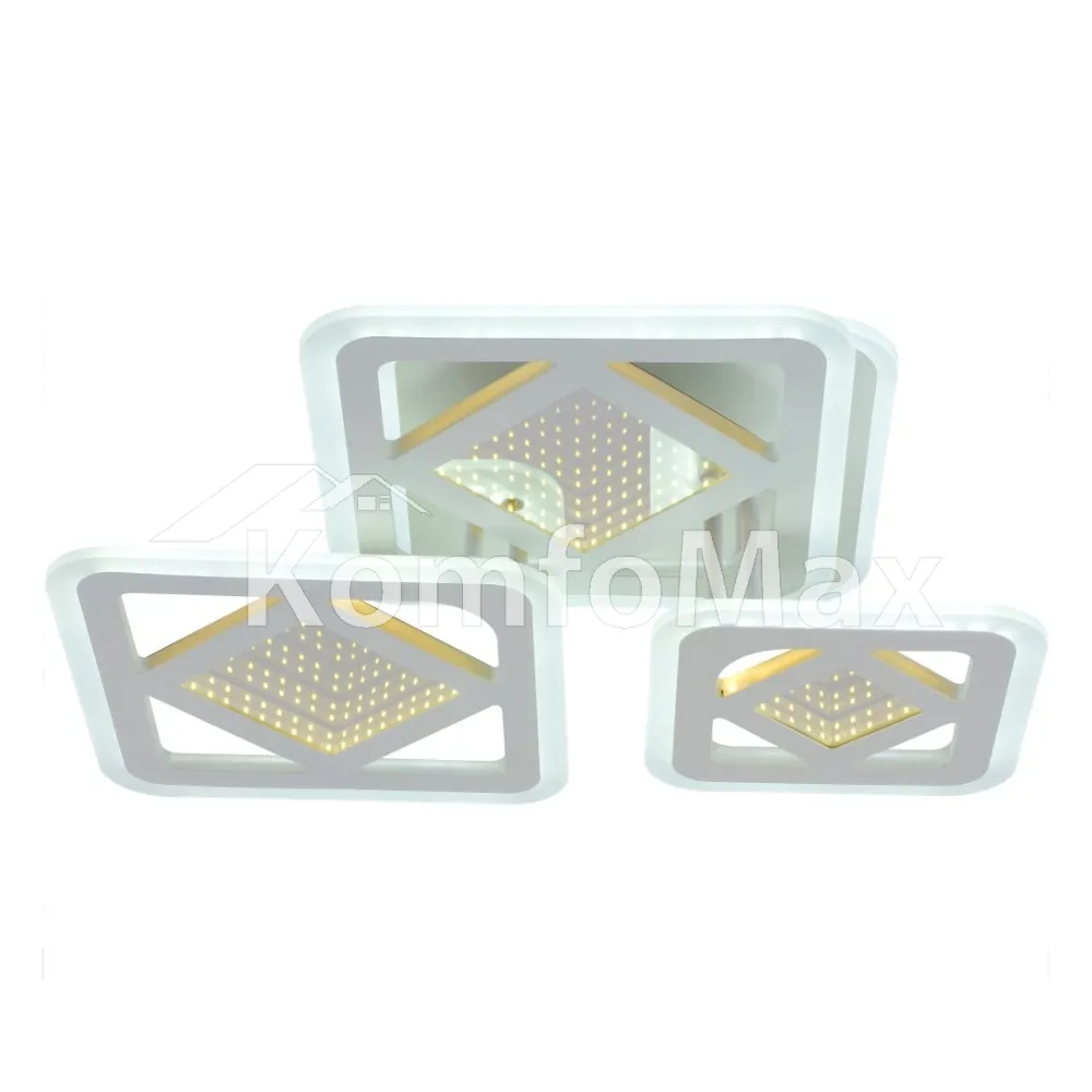 LED світильник Sirius LI8885/3A WH (BL+YL) 98W+42W  - фото 1