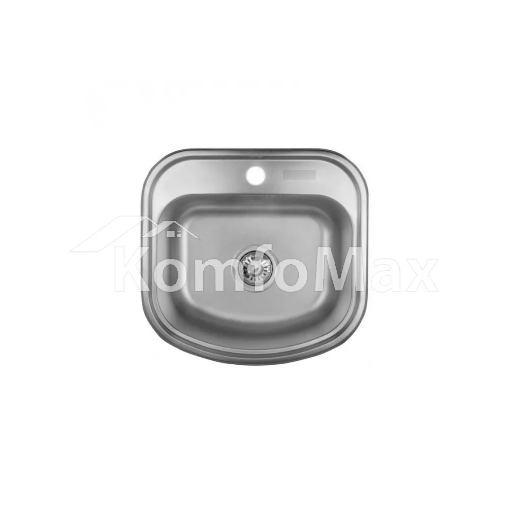 Мийка кухонна врізна Wezer 4947 0,8мм. 490х470х180мм. Decor 