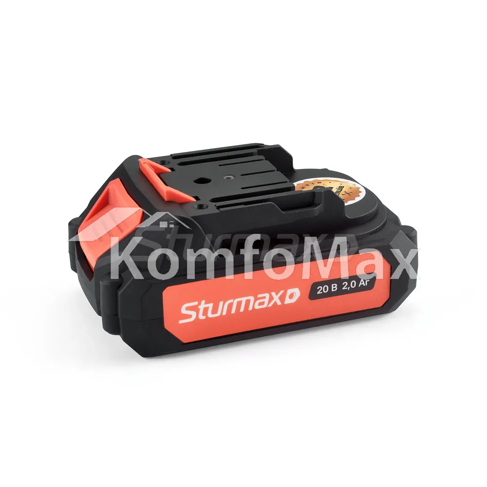 Акумулятор Li-lon Sturmax CRM2002B 20В 2.0Ar серія Cordless Range 