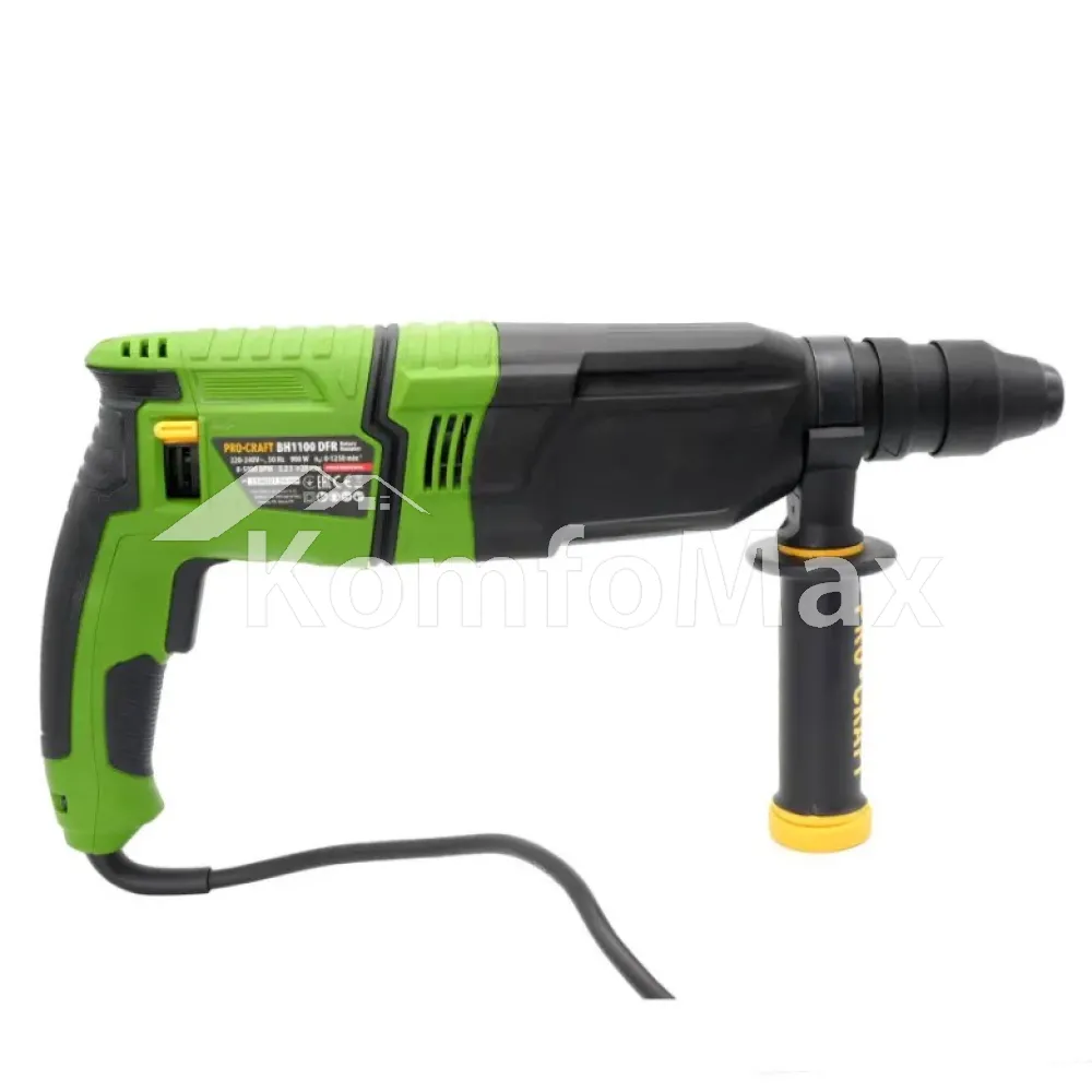 Перфоратор ProCraft BH1100DFR 900Вт 3,2Дж  - фото 3
