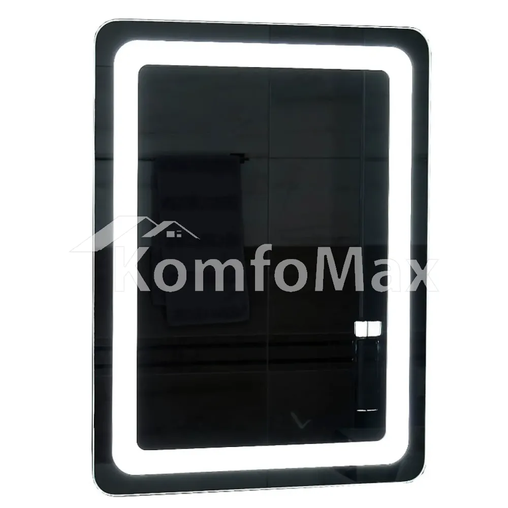 Дзеркало LED UNIO MRR-04 SQR-RA-H 600x800 mm.  - фото 1