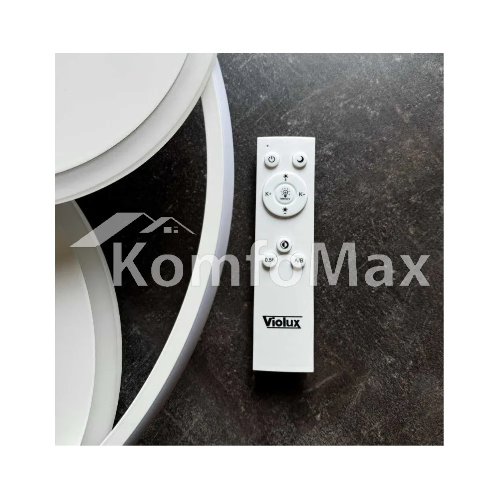 LED світильник VIOLUX smart SPINER круг 100W 3000-5000K IP20 220525 білий  - фото 1