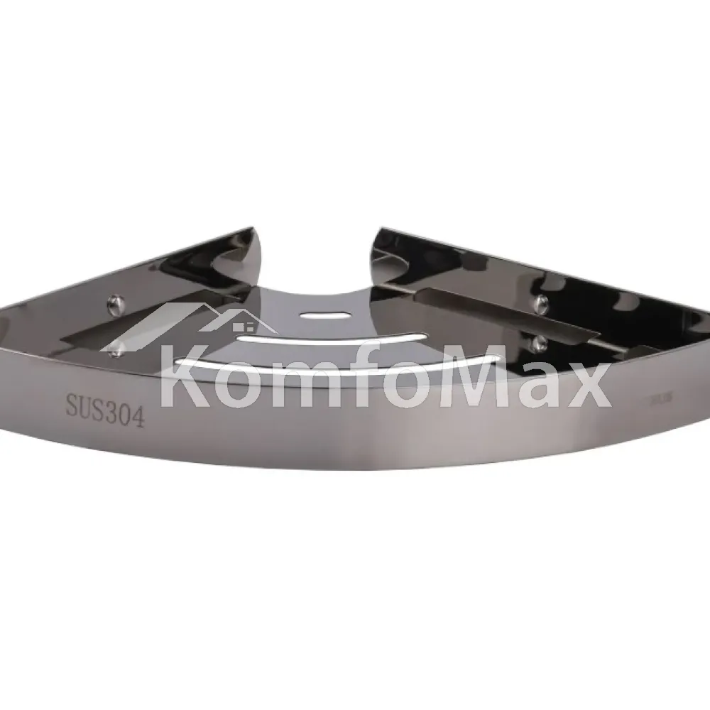 Полиця кутова Globus Lux SS 1199 нержавіюча сталь 