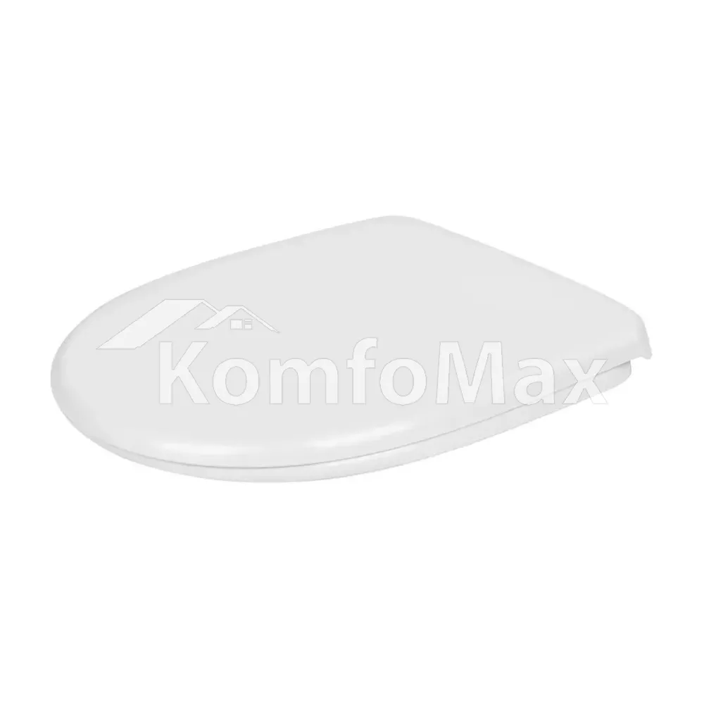 Кришка для унітазу SoloPlast СУ-3 поліпропілен біла  - фото 2