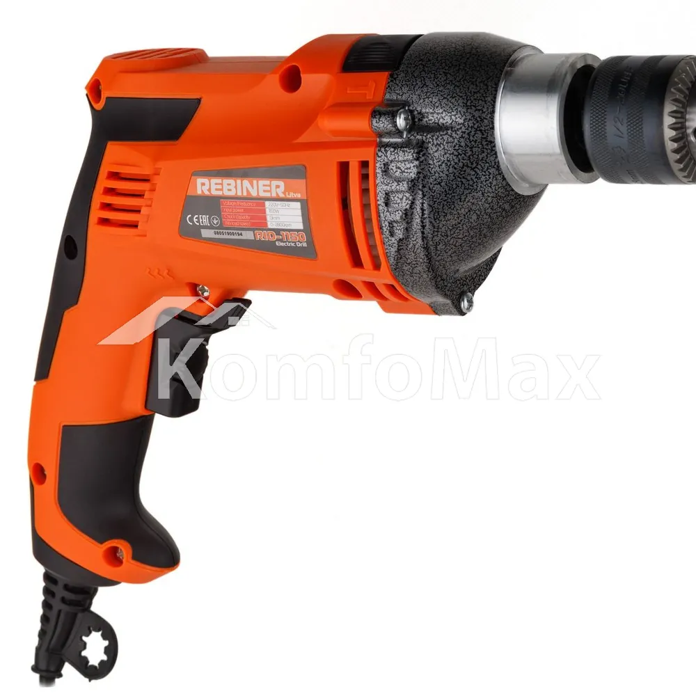 Дриль ударний Rebiner RID-1150  - фото 5