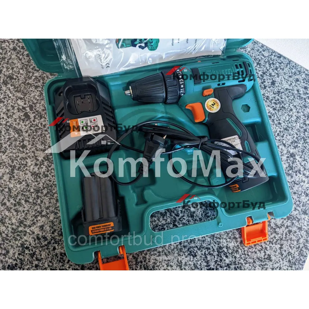 Шуруповерт акумоляторний Sturm CD3214LBE 14В.  - фото 2