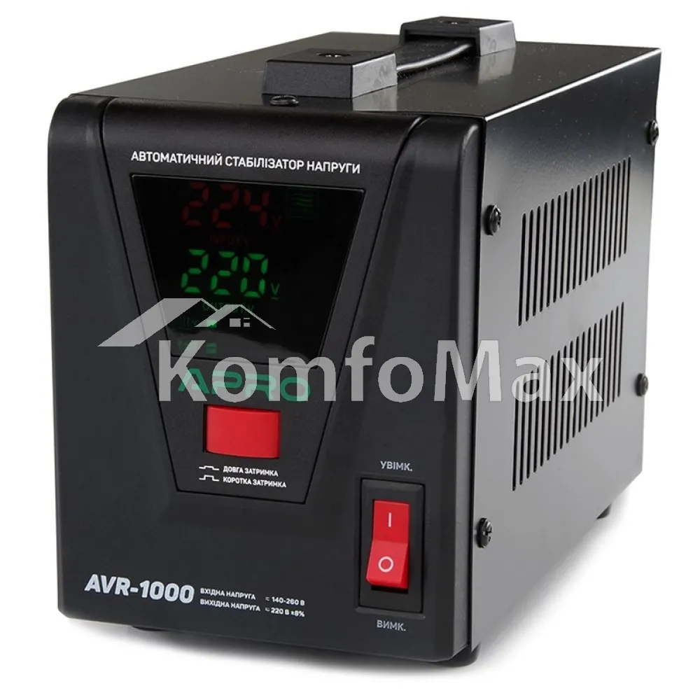Стабілізатор напруги Apro AVR-1000  - фото 3