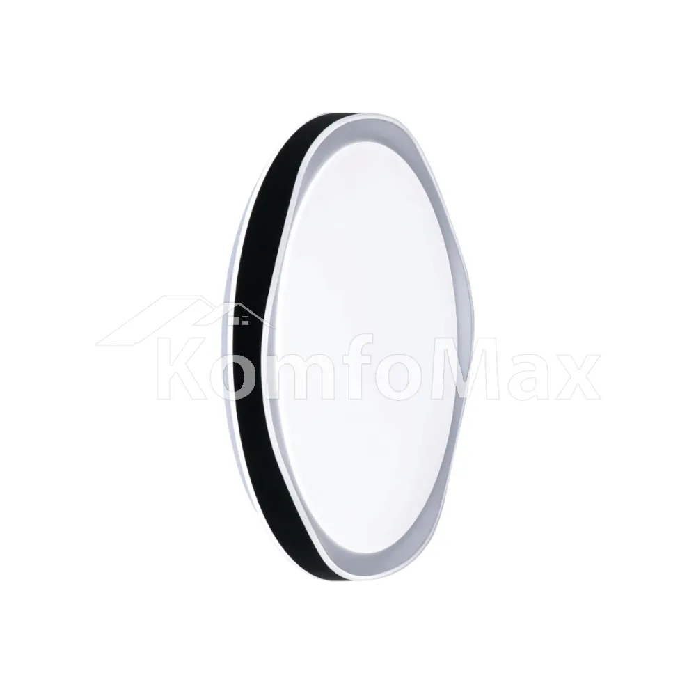LED світильник VIOLUX smart ARTEON круг 72W 3000-6000K IP20 220755 чорний 