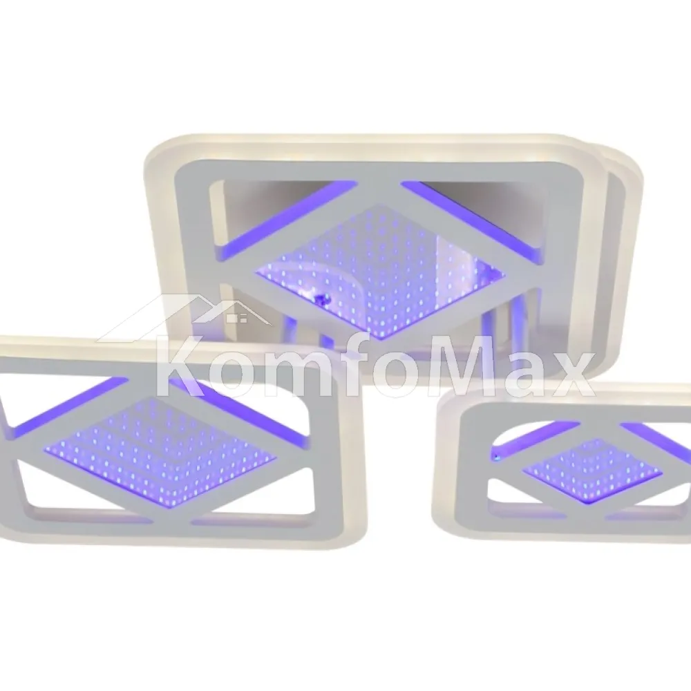 LED світильник Sirius LI8885/3A WH (BL+YL) 98W+42W 