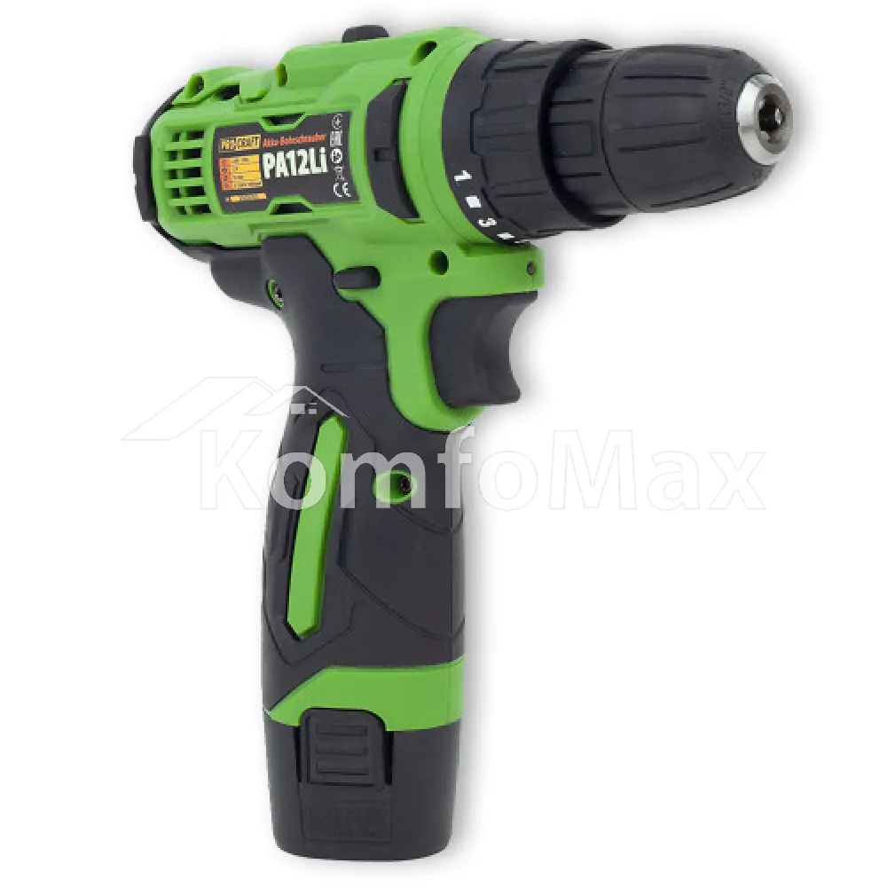 Шуруповерт акумоляторний PRO-CRAFT PA-12Li Compact 12В.  - фото 2