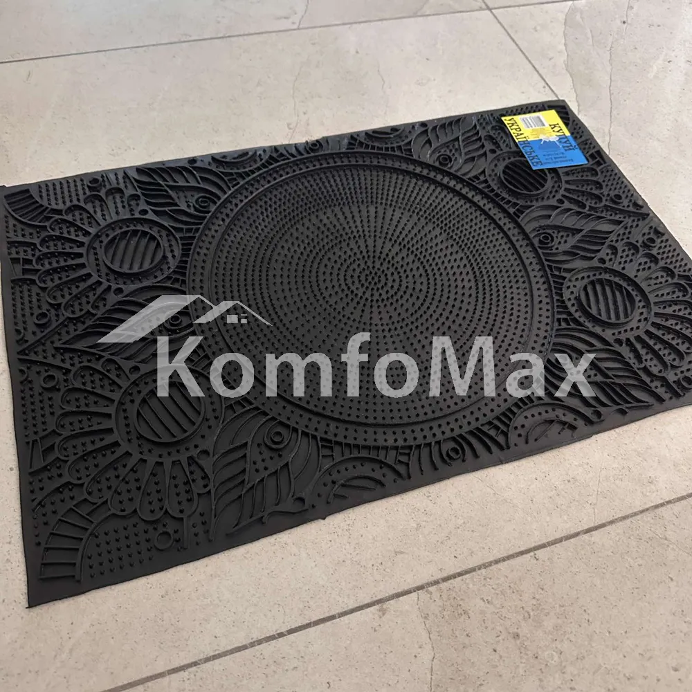 Килимок гумовий YPGROUP 58х36,5х0,65см. К-14  - фото 1