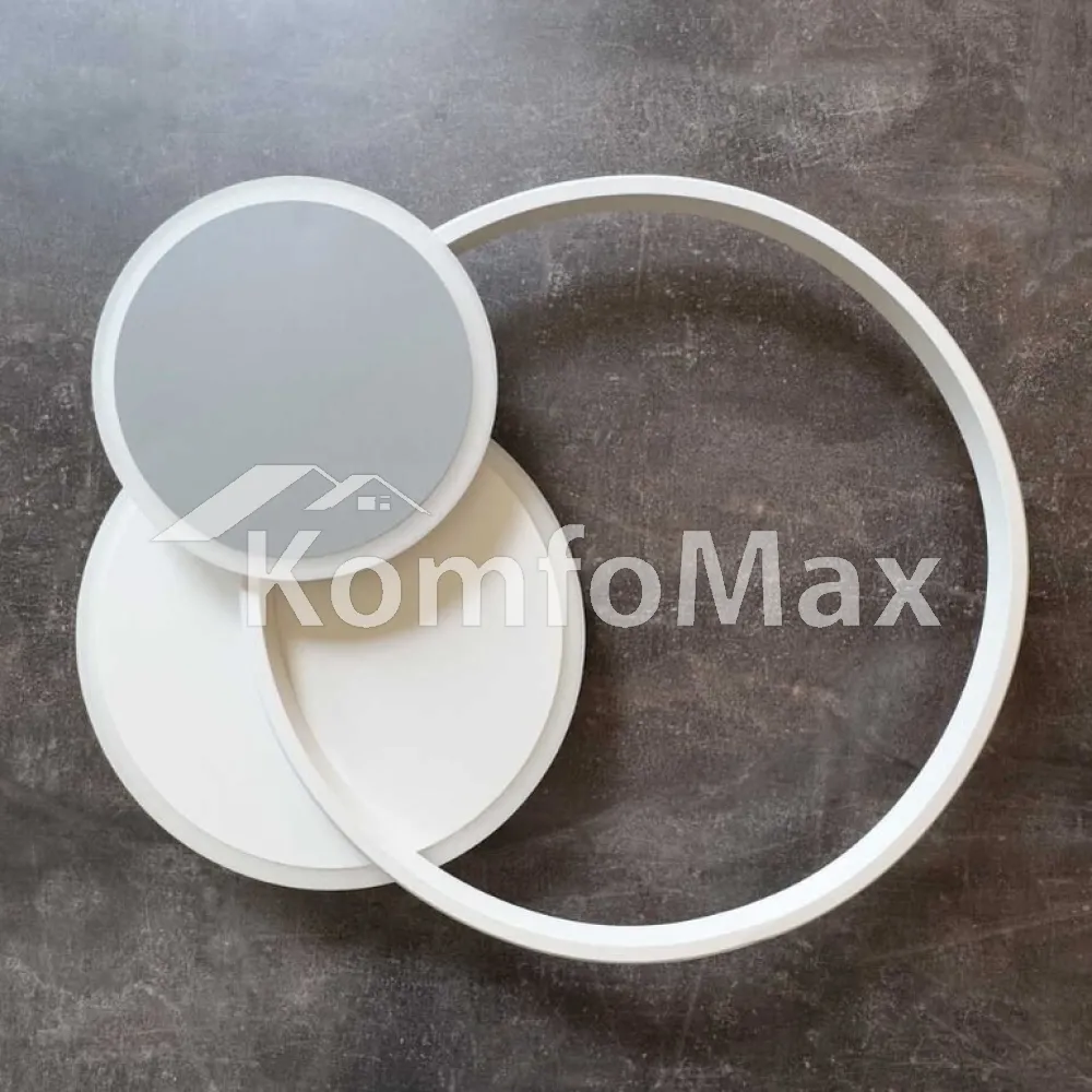 LED світильник VIOLUX smart TRIO круг 80W 3000-5000K IP20 220365  - фото 7