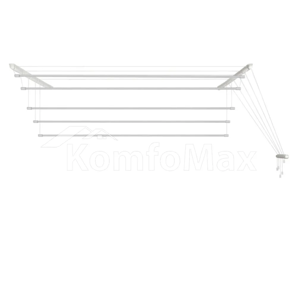 Сушарка для білизни стельова Laundry TRL-180-D5 5х1,8м  - фото 3