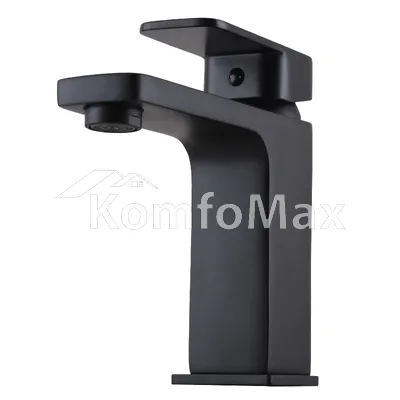 Змішувач для умивальника Globus Lux Milano GLM-0401-10-BB, латунь чорний