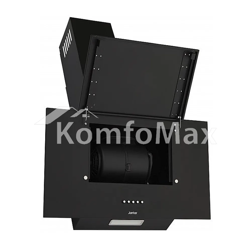 Витяжка кухонна Jantar VRT 650 LED 60 BL Чорна  - фото 4