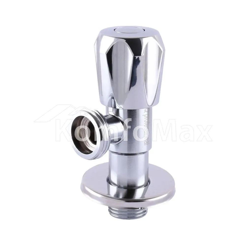 Кран вентильний кутовий Professional 1/2″X3/4″ NV-QP999 