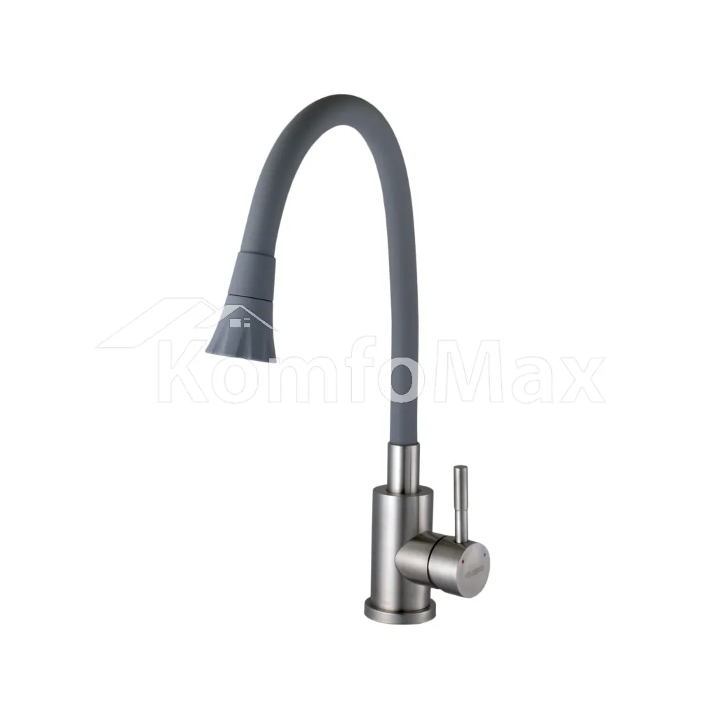 Змішувач для кухні Globus Lux ALPEN SBT1-203SA-G03, сірий  - фото 3