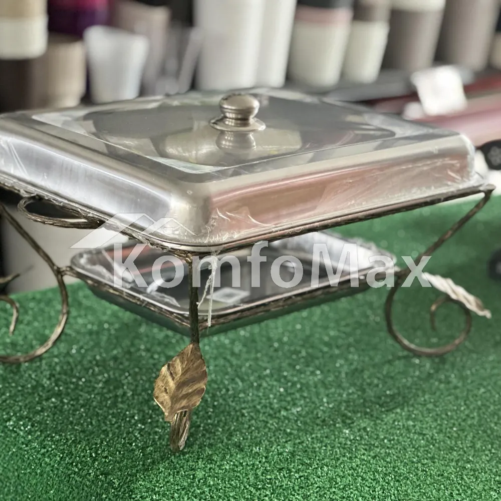Садж для м'яса прямокутний Виноград 45х35см  - фото 3