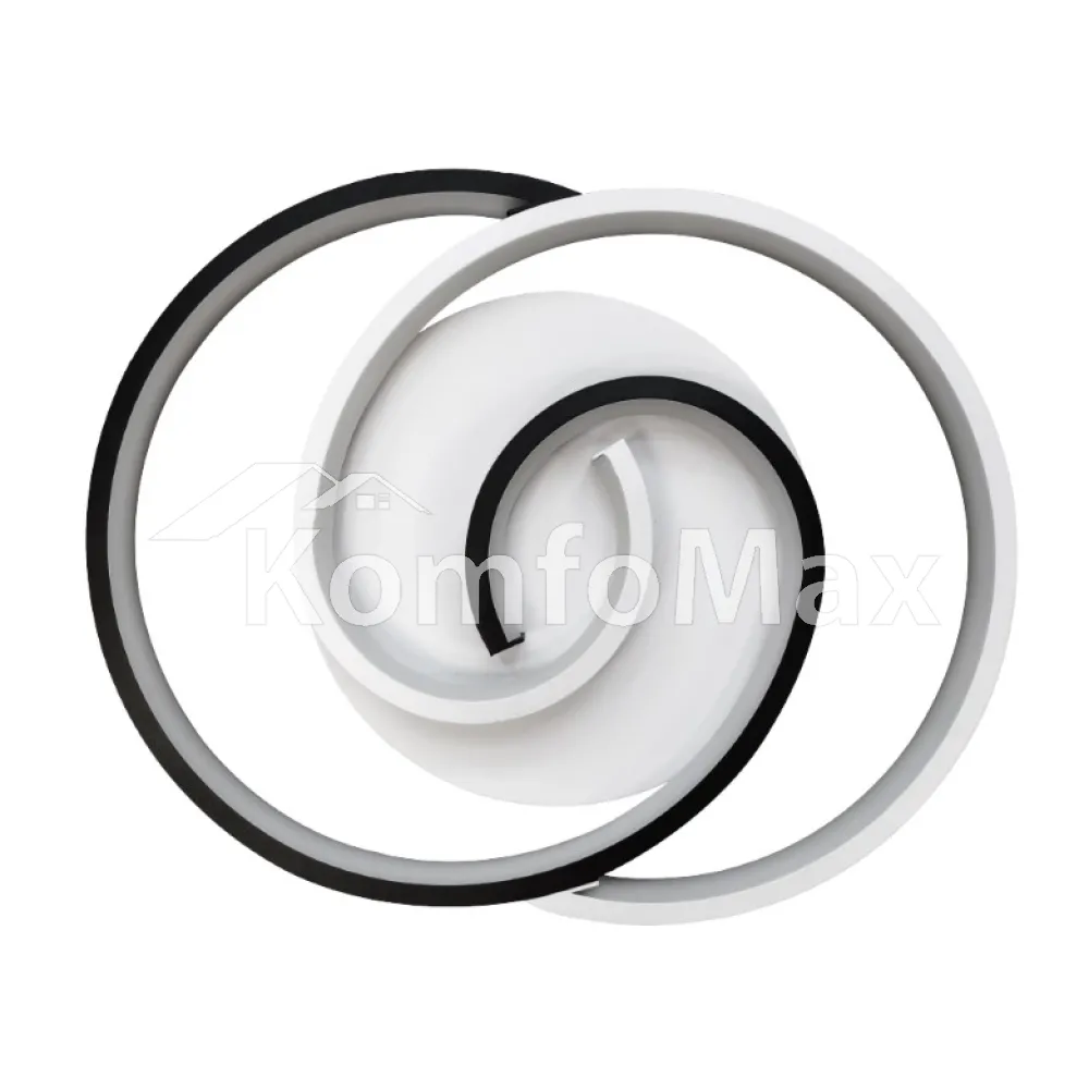 LED світильник VIOLUX smart DOMINO круг 90W 3000-4000-5000K IP20 220555  - фото 5