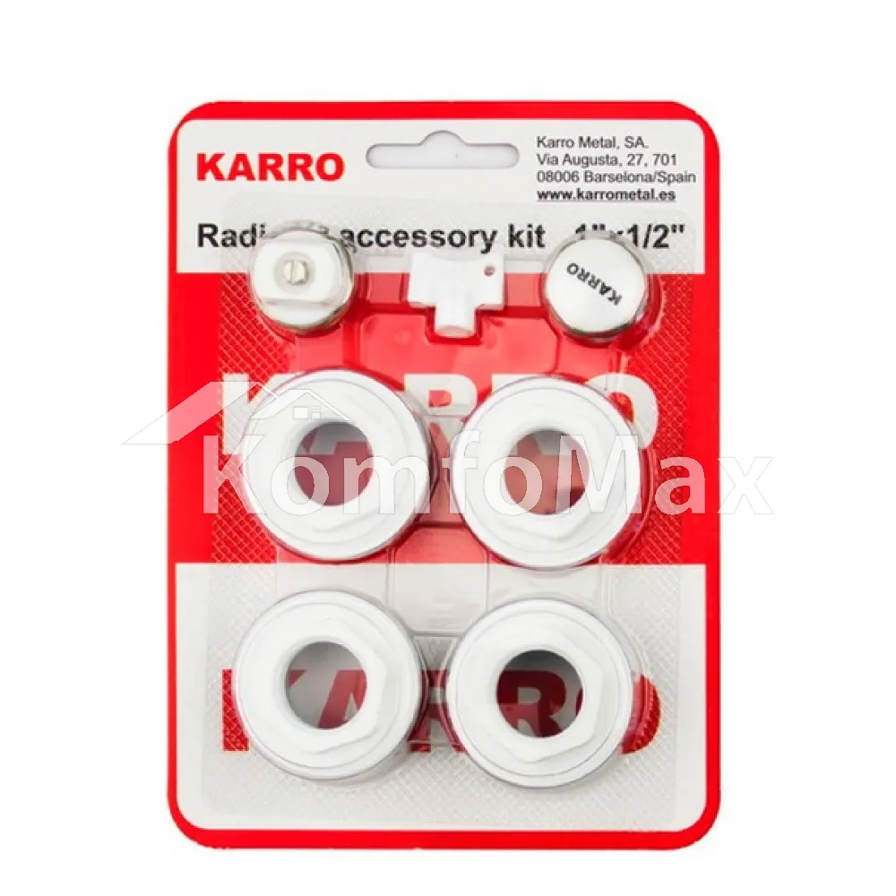 Монтажний комплект Karro 1/2-1 для радіаторів 