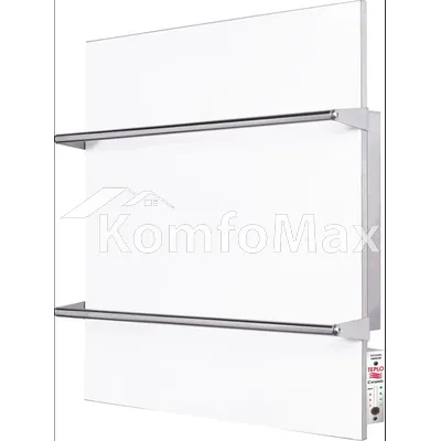 Електрична рушникосушарка TEPLOCeramic керамічна TCMT-T 250 603х603х15 білий