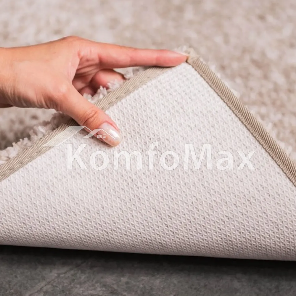 Килимок антибактеріальний DarianA Melange Soft, 60х90см. бежевий  - фото 2