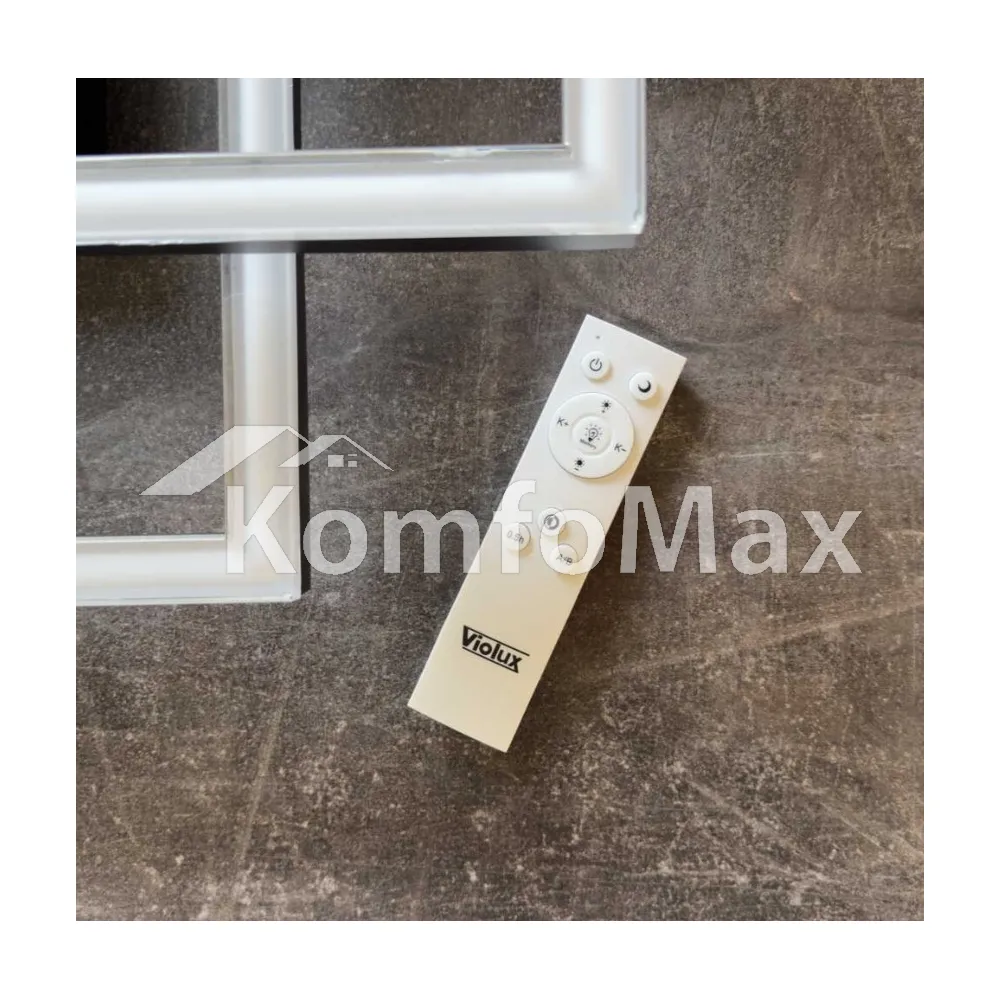 LED світильник VIOLUX smart BRIONI-S квадрат 84W 3000-4000-5000K IP20 220705 біло-чорний  - фото 6