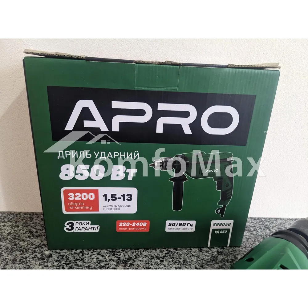 Дриль APRO 13/850 899056 ударний  - фото 5