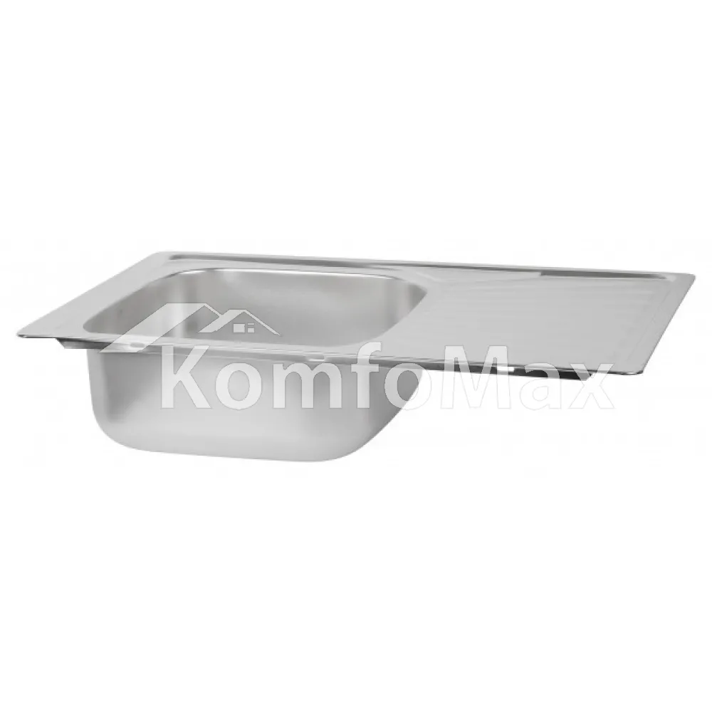 Мийка кухонна врізна Wezer 7848 0,8мм. 780х480х180мм. декор  - фото 1
