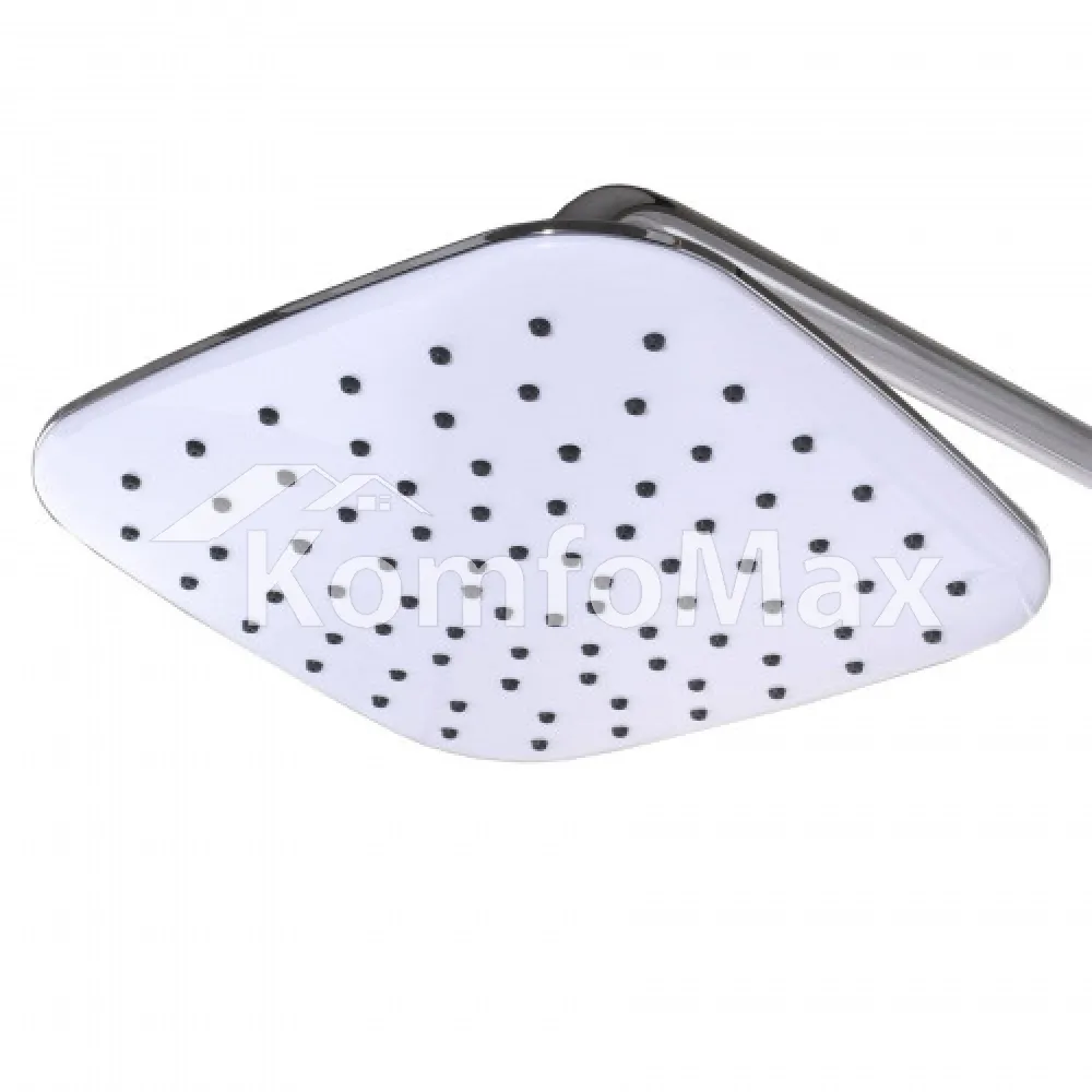 Душова система Globus Lux LAGUNA GLA-0005N-7-WHITE латунь білий/хром  - фото 3