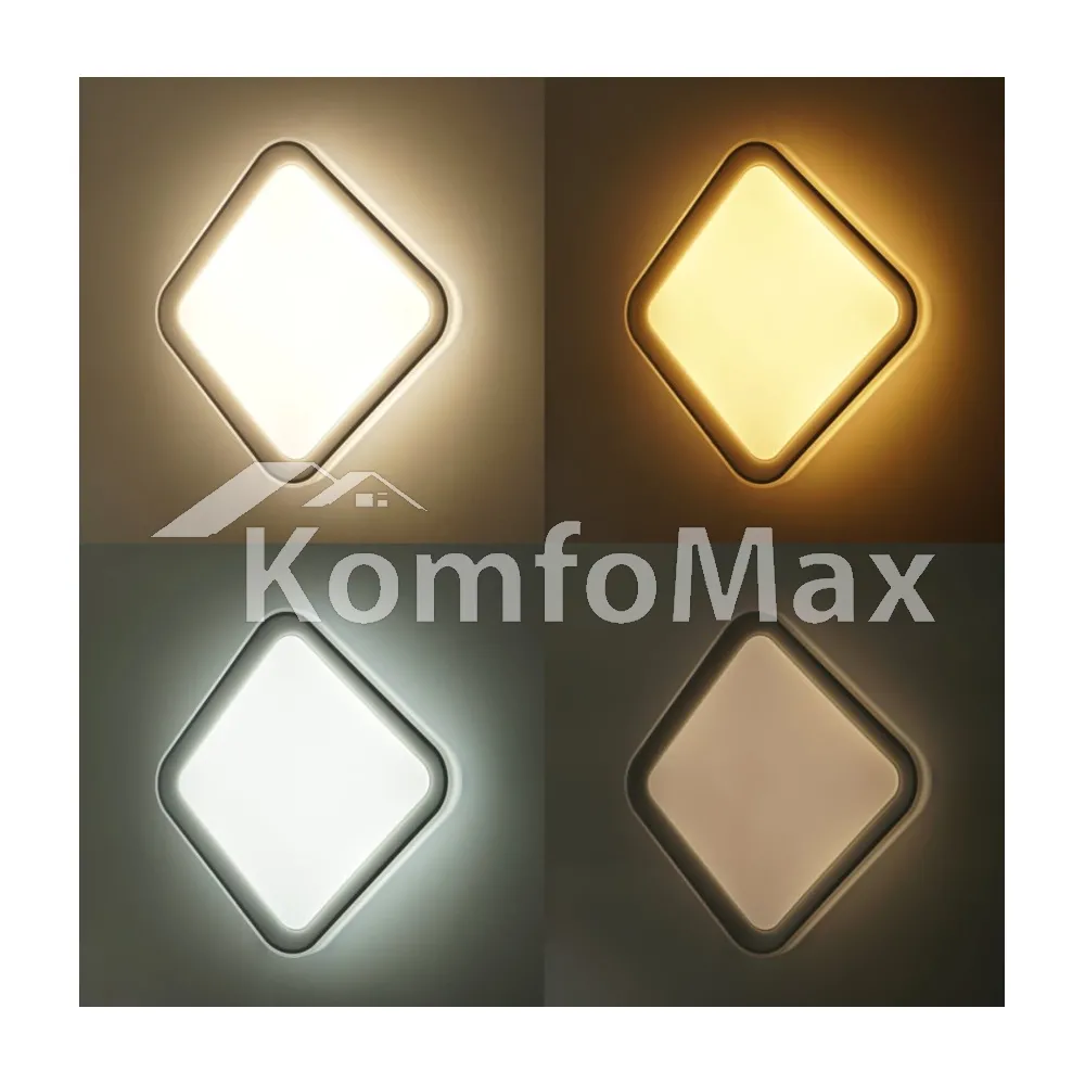 LED світильник VIOLUX smart MILAN квадрат 72W 3000-6000K IP20 220215  - фото 1