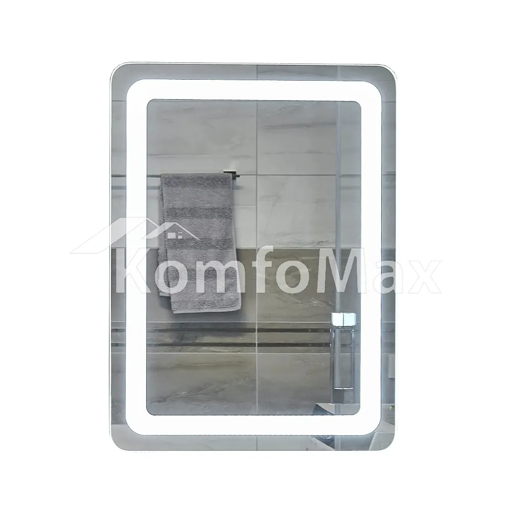 Дзеркало LED UNIO MRR-04 SQR-RA-H 600x800 mm. 