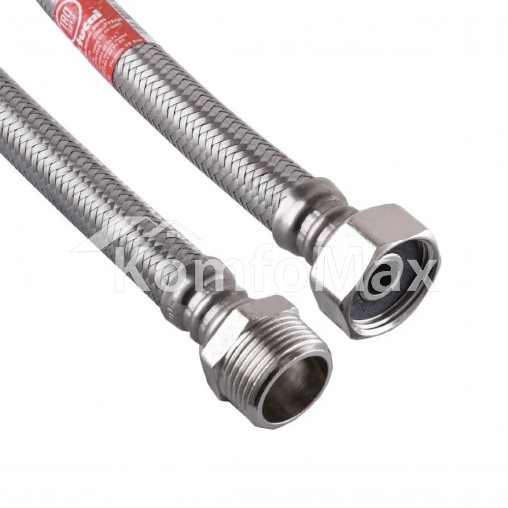 Шланг водяний TUCAI 1/2″x1/2″ ЗВ (TAQ MG-1212) 50см. 