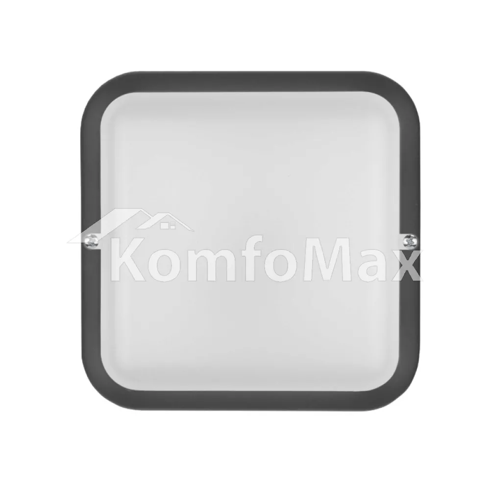 LED світильник Violux ДББ POLO UA VIOLUX 12W 5000K IP54 243433 чорний  - фото 1