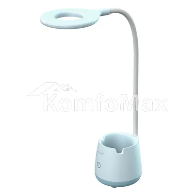 Настільна лампа акумуляторна Violux BASKET 6W 300LM 4200К 2400mAh блакитний