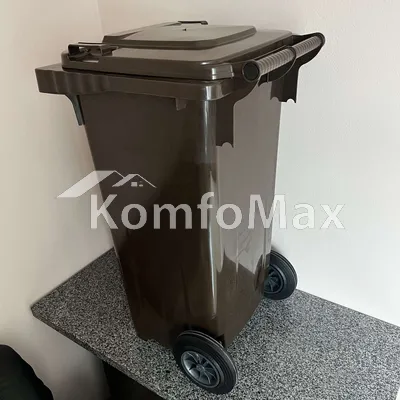 Бак пластиковий 120л тм.коричневий
