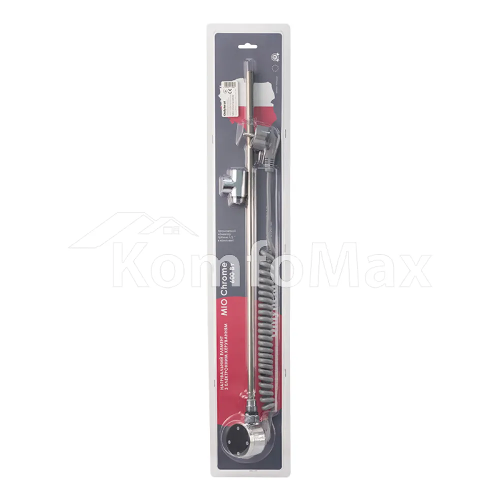 Тен для рушникосушки OnlyHeat Argent Chrome 0,6кВт  - фото 1