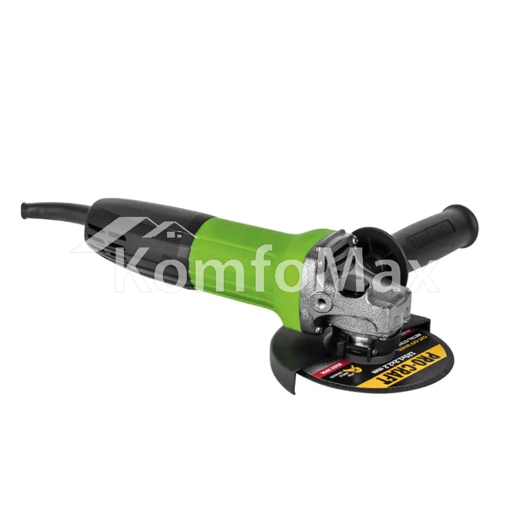 Кутова шліфувальна машинка (Болгарка) ProCraft PW1100 125мм  - фото 1