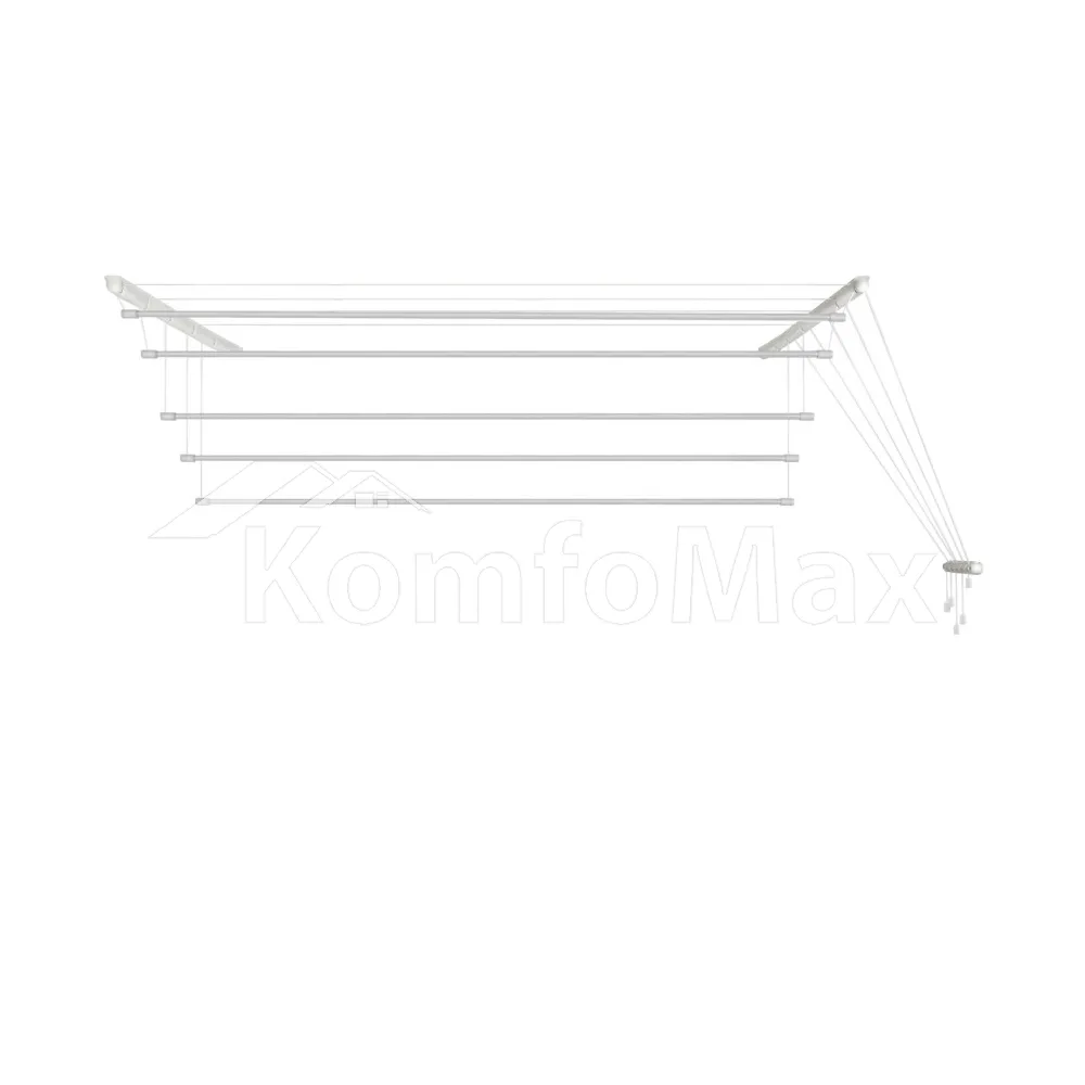 Сушарка для білизни стельова Laundry TRL-180-D5 5х1,8м  - фото 3