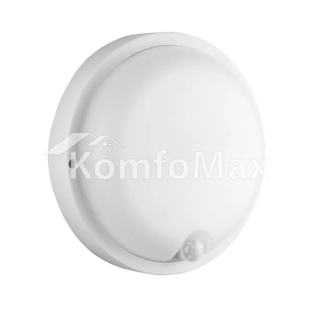 LED світильник VIOLUX ДББ ATOM sensor 12W 5000K IP54 240031 