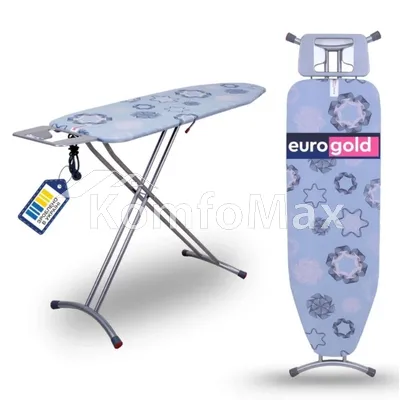 Дошка прасувальна Eurogold NOVA DESIGN monoblock 56258L 120х38см