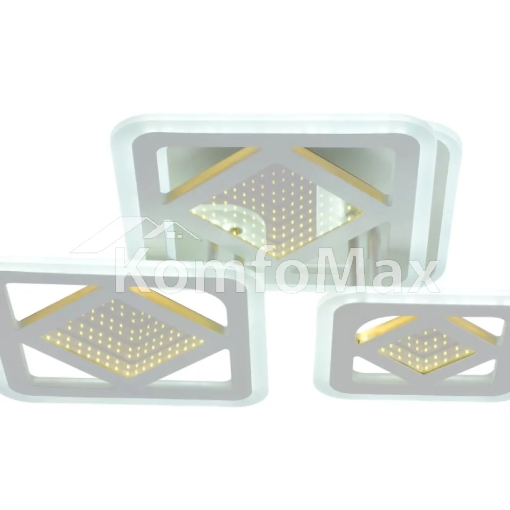 LED світильник Sirius LI8885/3A WH (BL+YL) 98W+42W  - фото 1