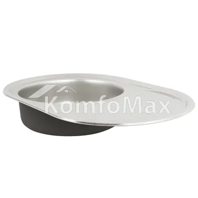 Мийка кухонна врізна VENTA VM7756D 0.6мм 770х550мм decor