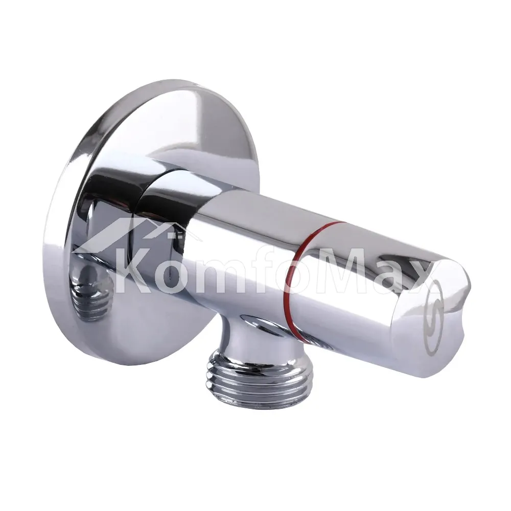 Кран напівобертовий кутовий SOLOMON 1/2″х1/2″ 9081 